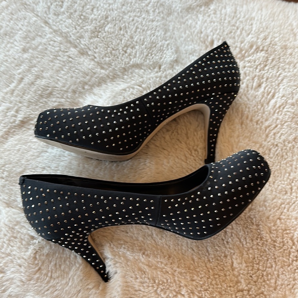 Steve Madden rhinestone heels